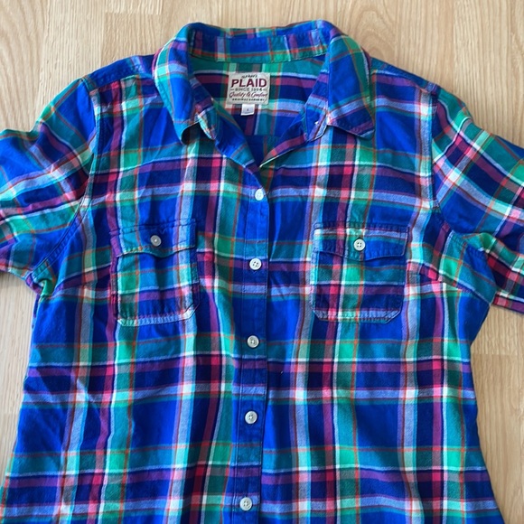 Old Navy Plaid Flannel - Picture 3 of 7